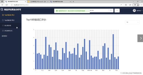 电商评论数据采集、分析与可视化系统